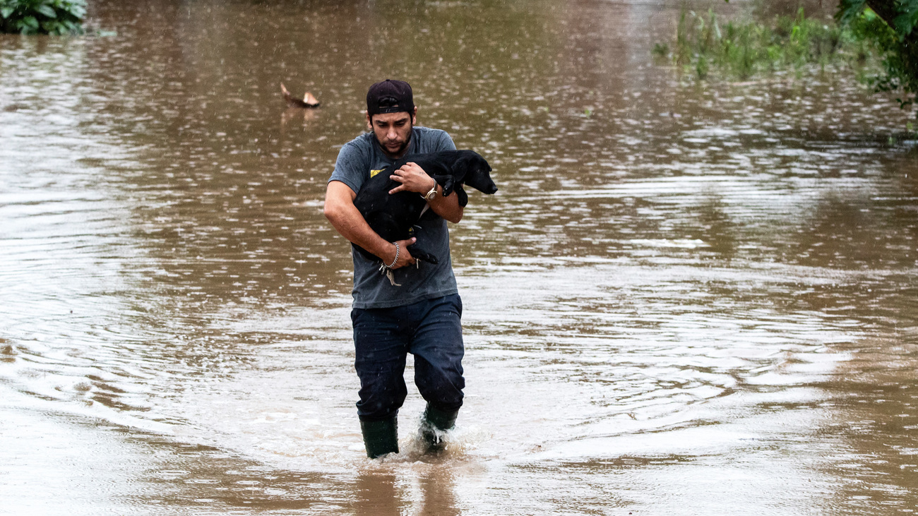 Flooding in Rio Grande do Sul, Brazil.